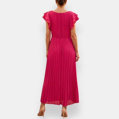 Rolvinde | Robe Longue Plissée
