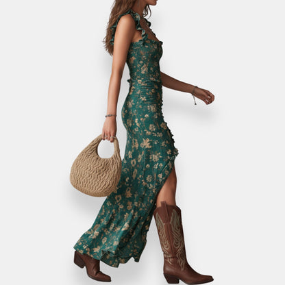 Urvarique | Robe Longue Fleurie