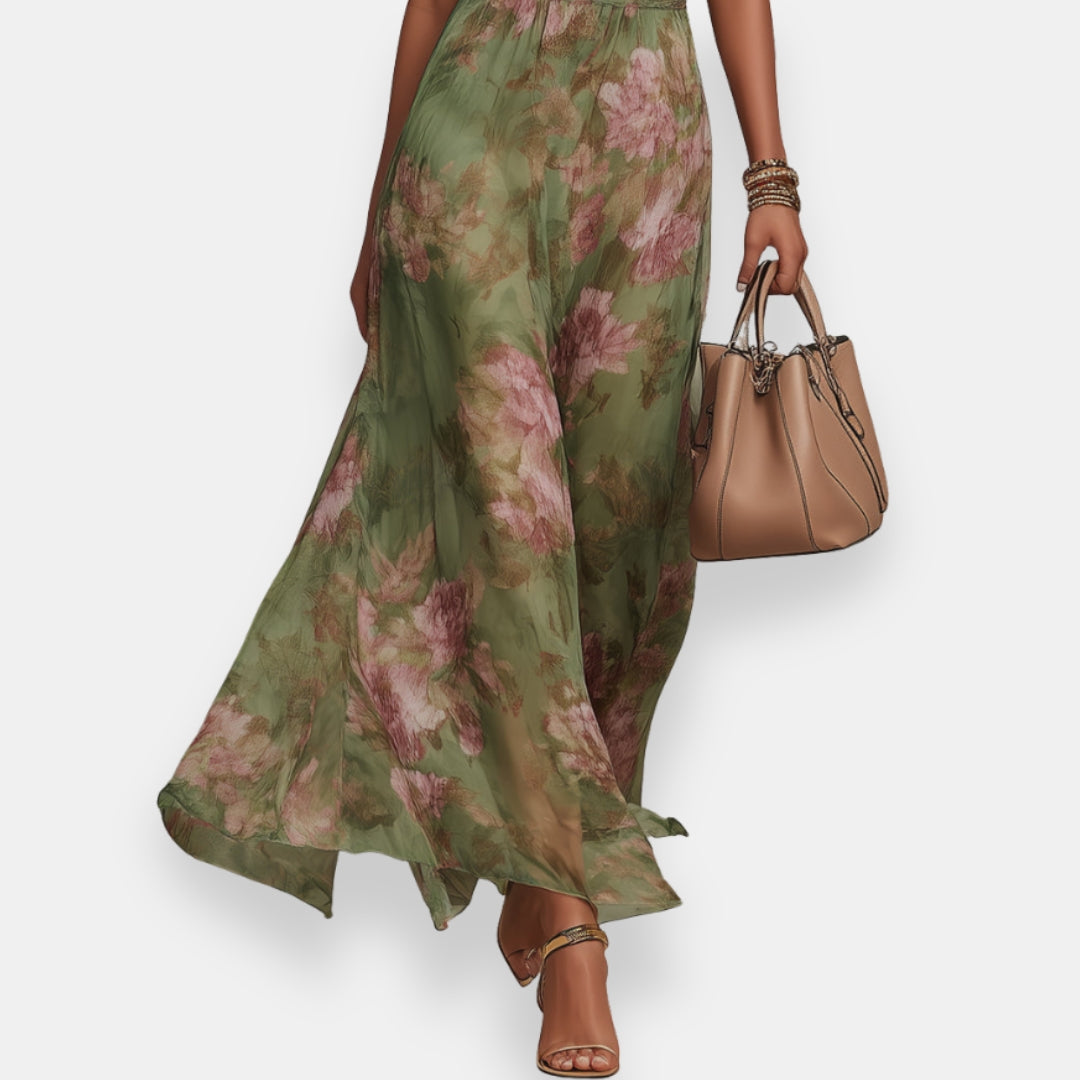 Pravinde | Robe Longue Fleurie