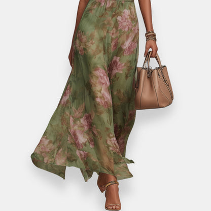 Pravinde | Robe Longue Fleurie