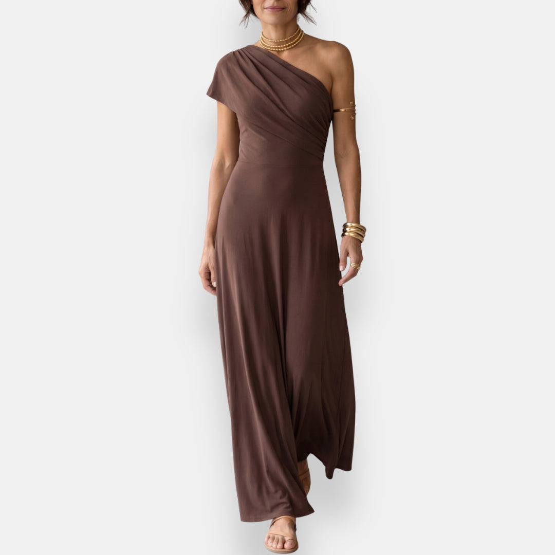 Tarvinelle | Robe Longue Drapée