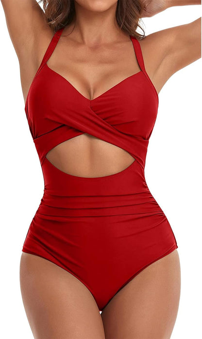 Costume Bicolore avec Découpe