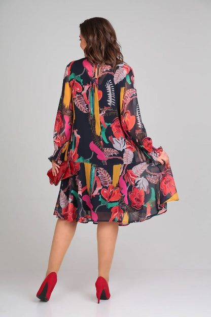 Florine – Robe fleurie élégante