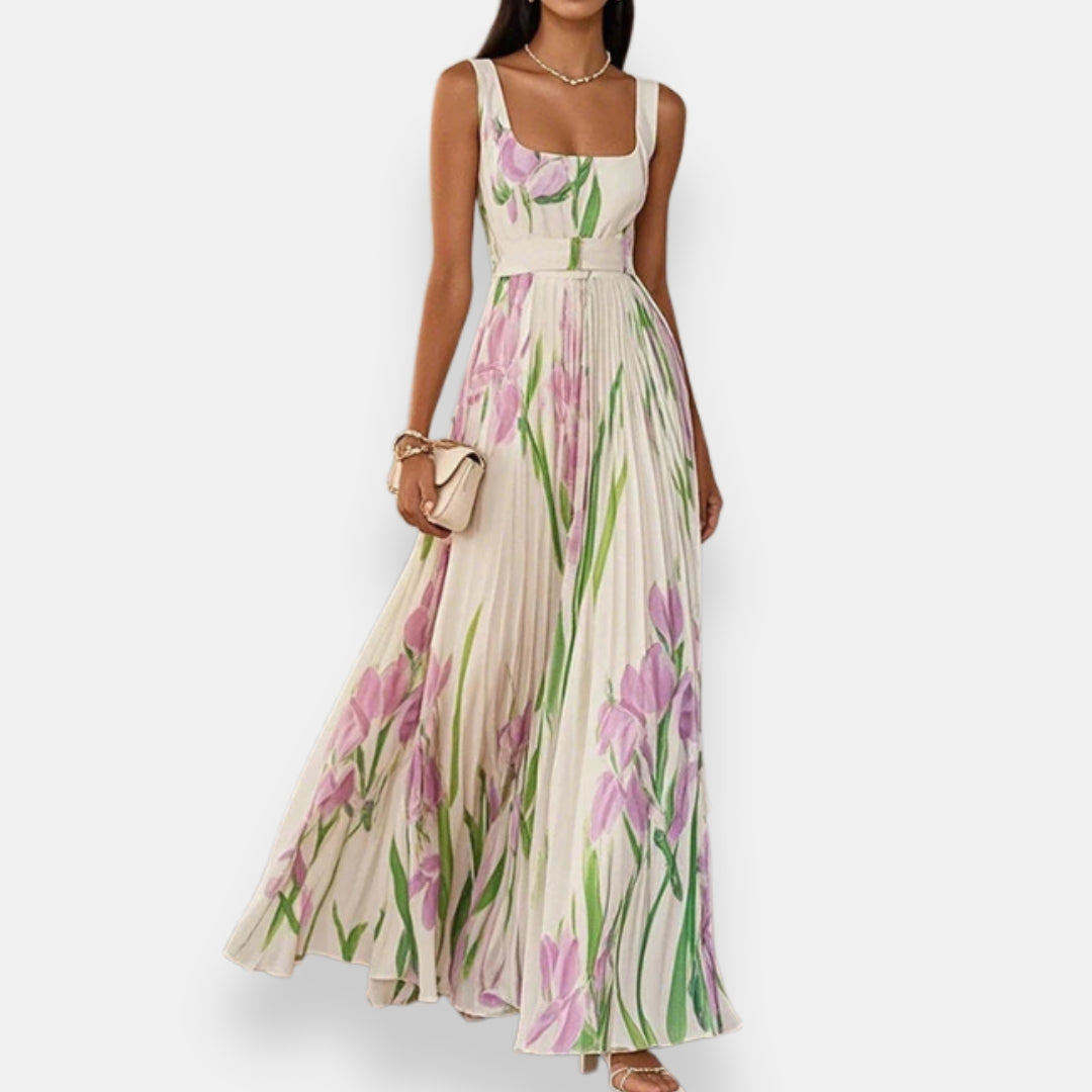 Lorvinde | Robe Longue Plissée