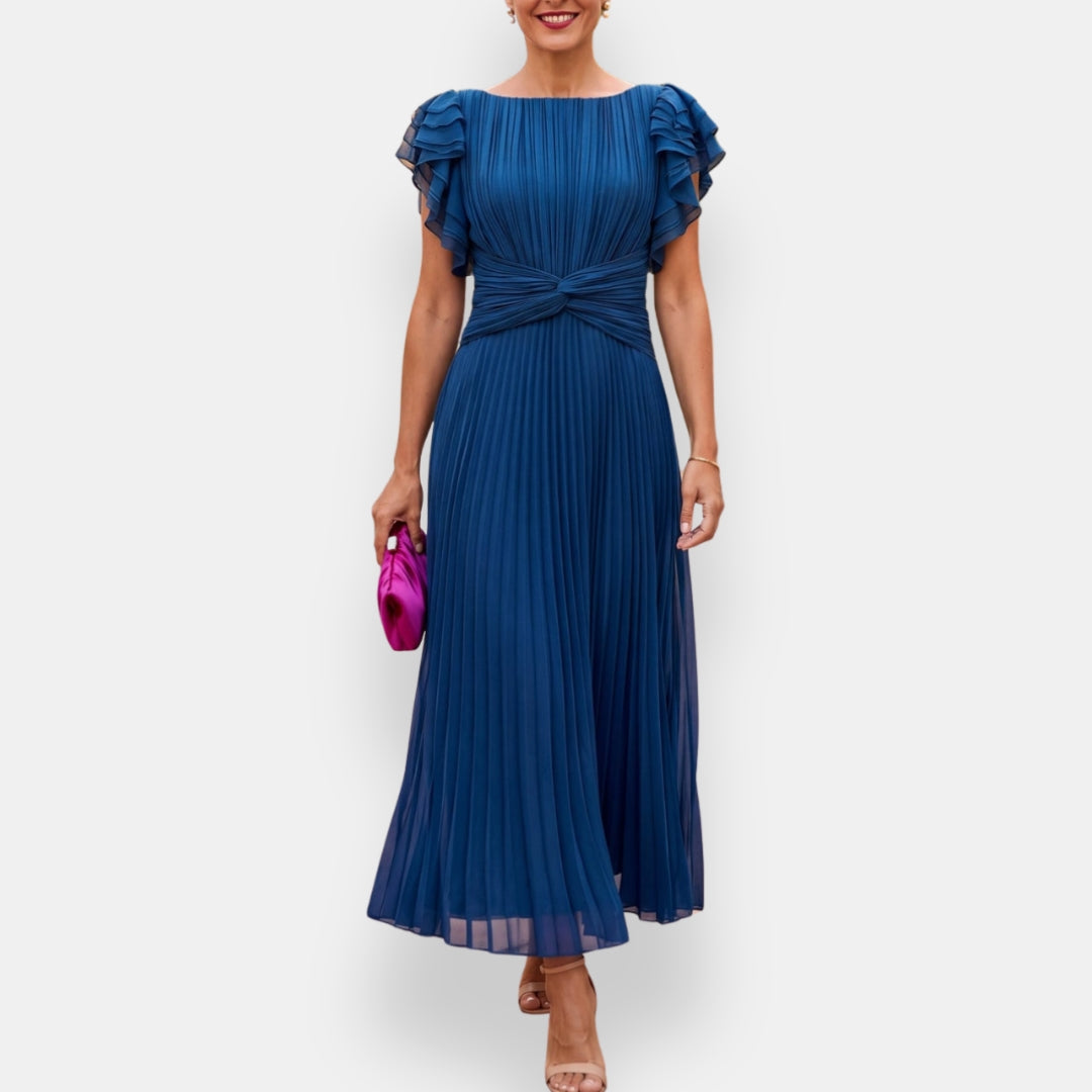 Rolvinde | Robe Longue Plissée