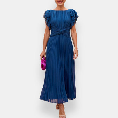 Rolvinde | Robe Longue Plissée