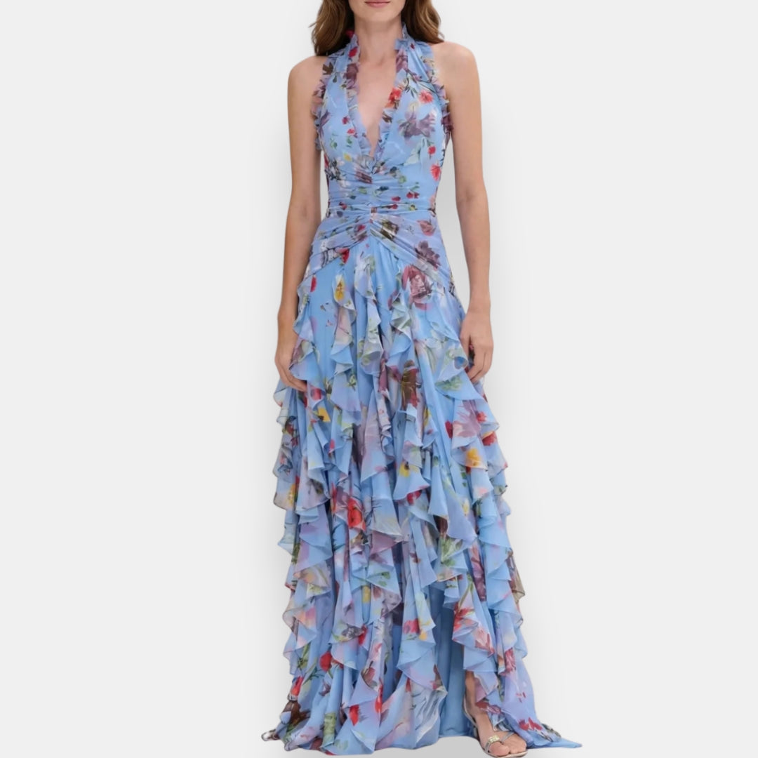 Calvonde | Robe Longue Fleurie