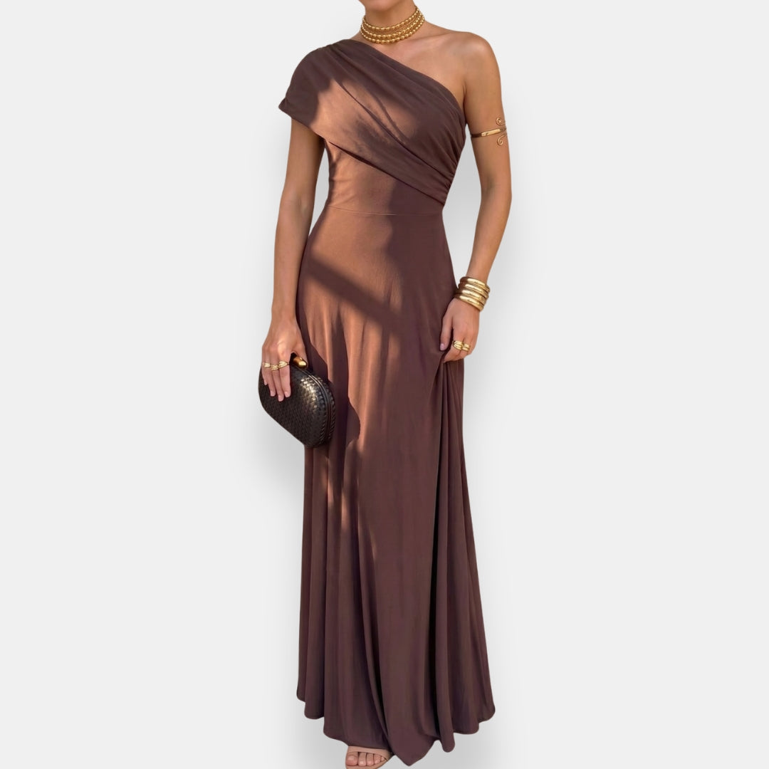 Tarvinelle | Robe Longue Drapée
