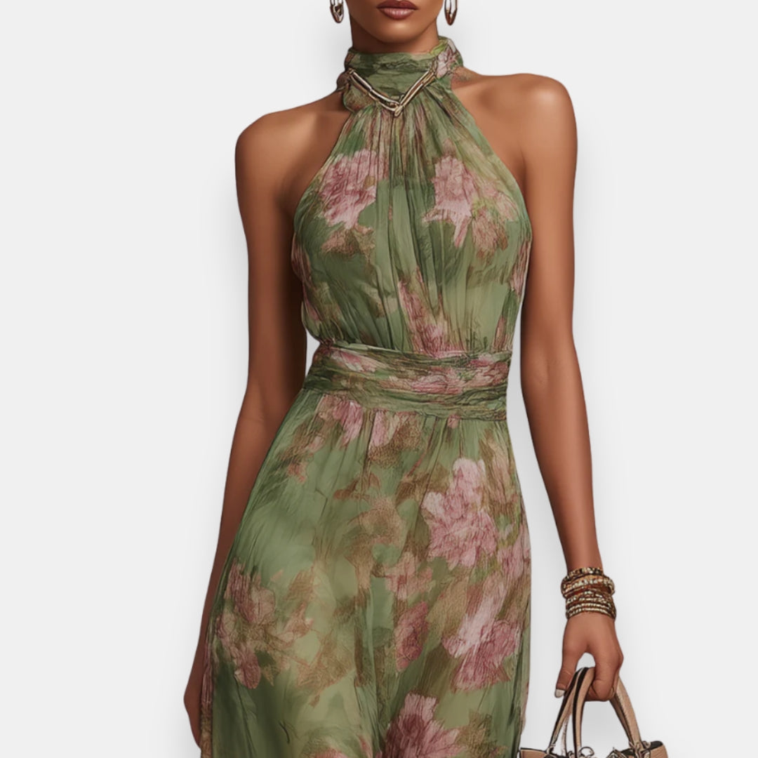 Pravinde | Robe Longue Fleurie