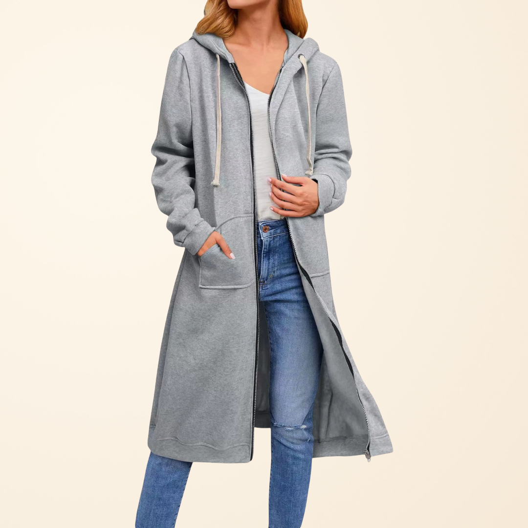 Brixley | Cardigan Long à Zip