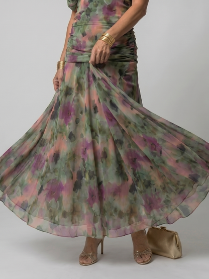 Juliette | Robe midi fluide