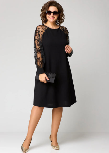 Edyth – Robe élégante en dentelle fluide