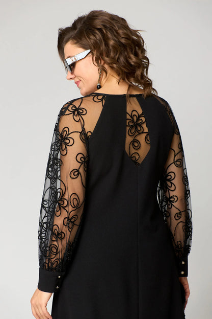 Edyth – Robe élégante en dentelle fluide
