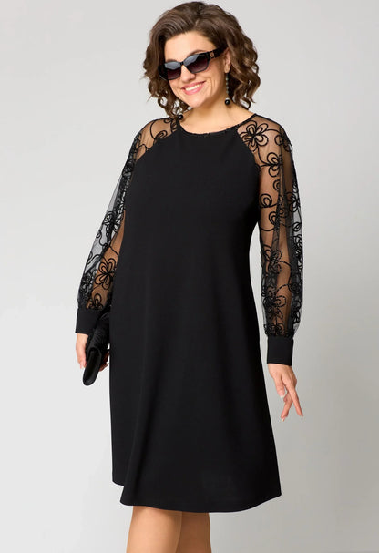Edyth – Robe élégante en dentelle fluide