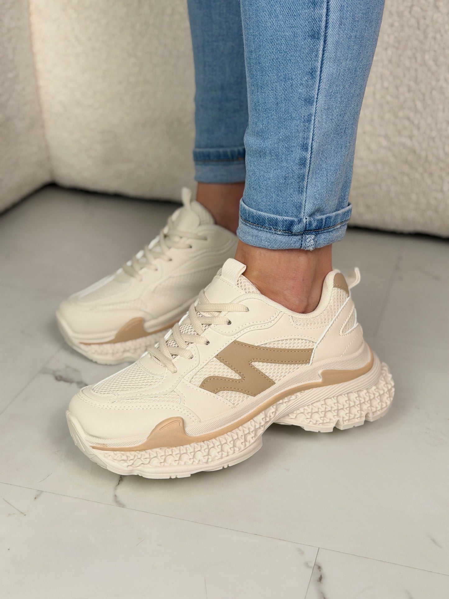 Chunky Beige Cloud Baskets