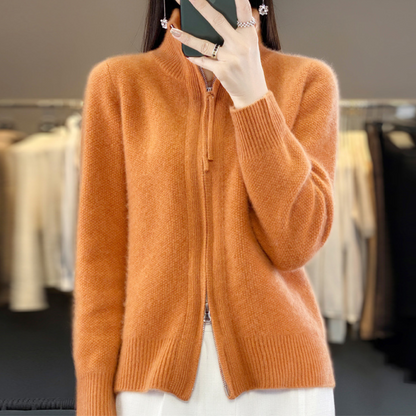 Luna | Cardigan Doux à Zip