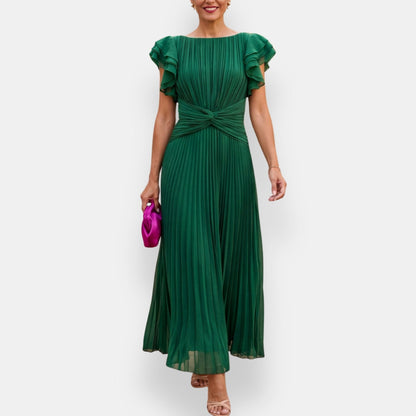 Rolvinde | Robe Longue Plissée