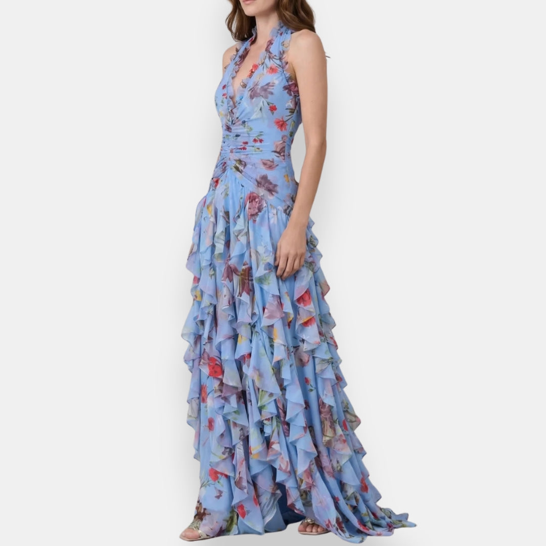 Calvonde | Robe Longue Fleurie