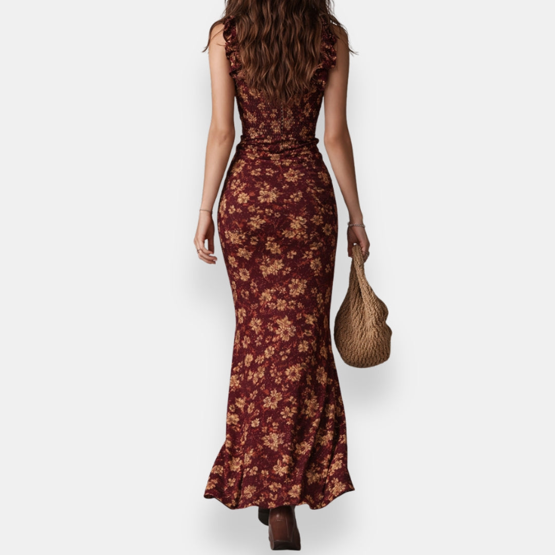Urvarique | Robe Longue Fleurie