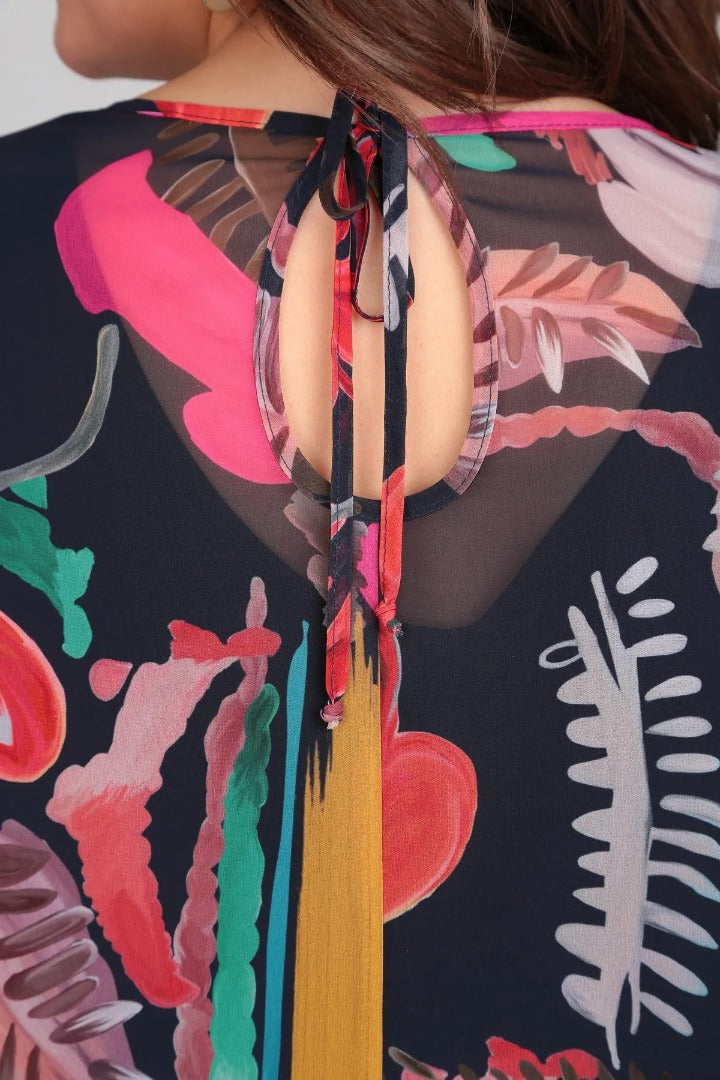 Floride – Élégante robe à fleurs
