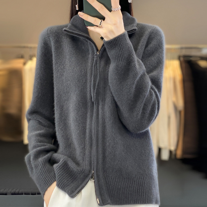 Luna | Cardigan Doux à Zip