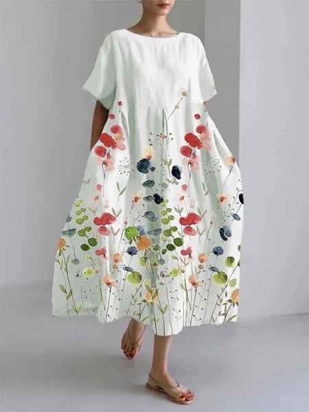 Robe d'été à motifs floraux Valeno