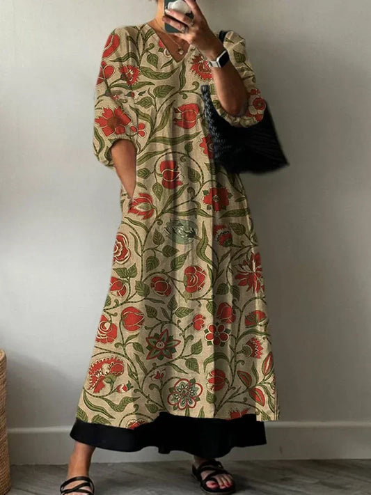 Élise - Robe Maxi Bohème