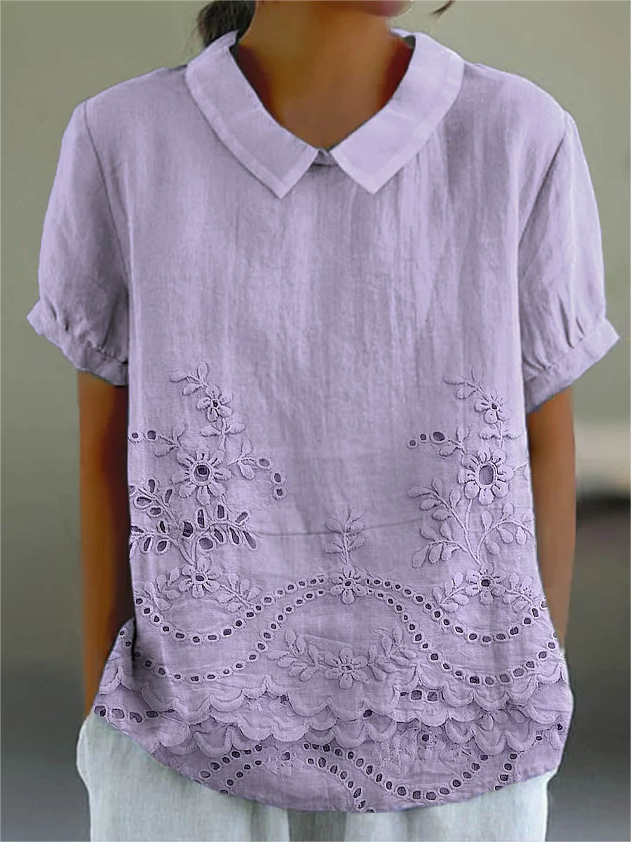 Lily | Embroidered Shirt