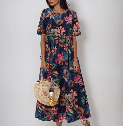 Aveline – Robe d’été fleurie
