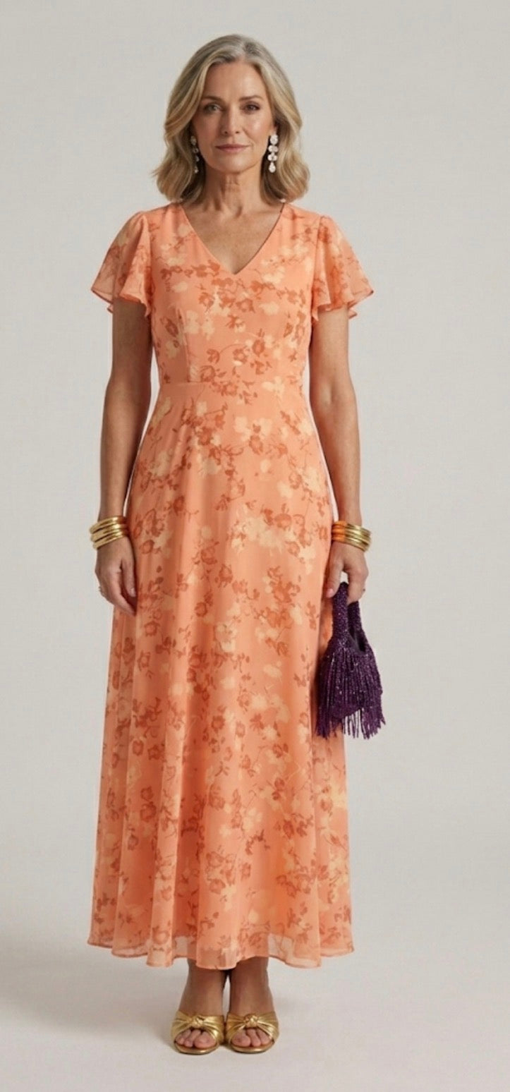 Victoire | Robe glamour flatteuse pour le ventre