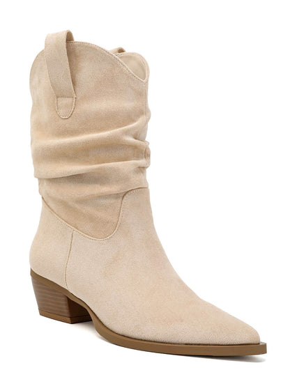 Beige Audrey Boots