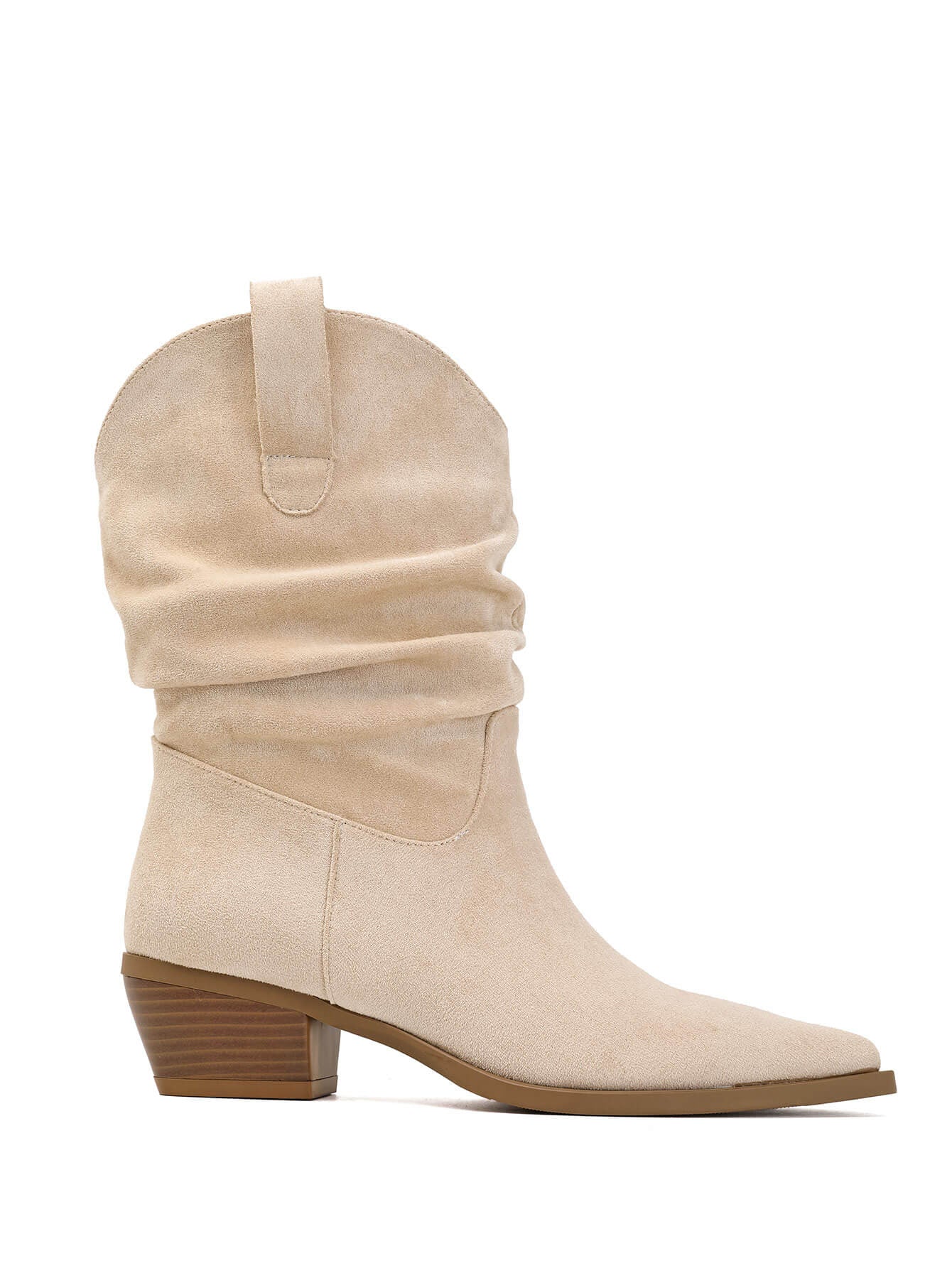 Beige Audrey Boots