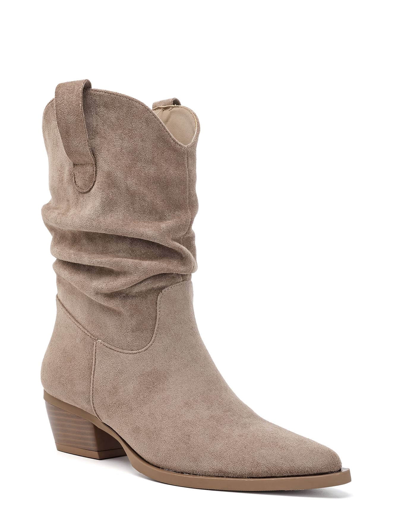 Audrey Khaki Boots