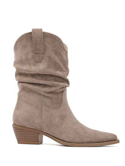 Audrey Khaki Boots