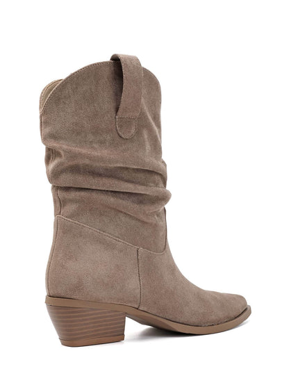 Audrey Khaki Boots