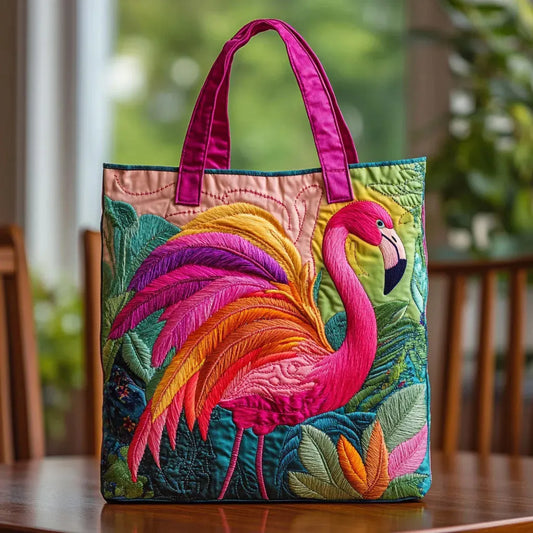 Sac Matelassé - Flamant Arc-en-Ciel