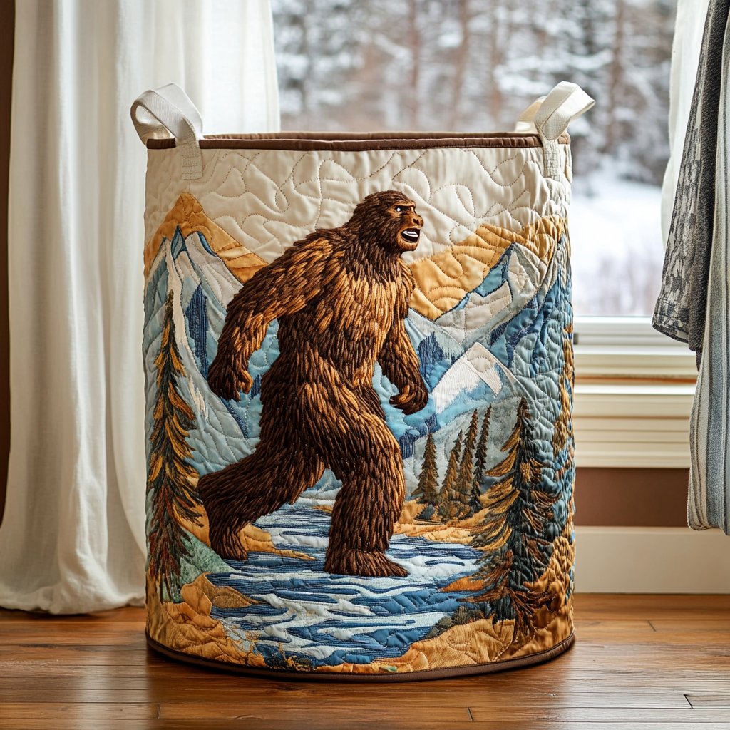 NAOMI | Panier à Linge en Style Forestier