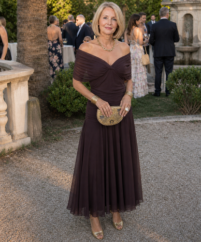 Juliette | Robe midi fluide