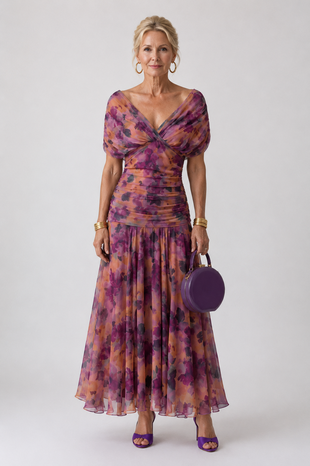 Juliette | Robe midi fluide