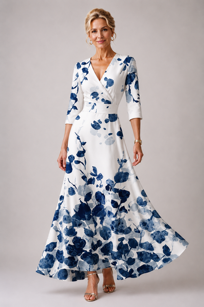Lucie | Robe chic à imprimé florale