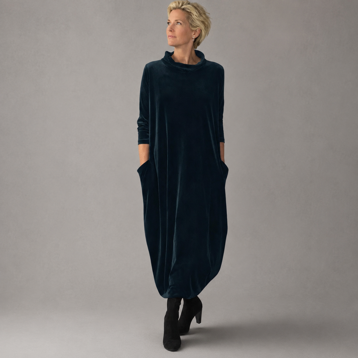 Elena | Velvet Maxi Dress