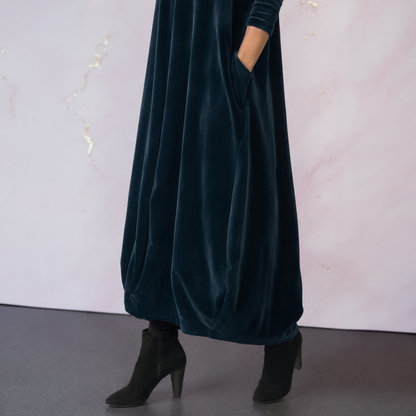 Elena | Velvet Maxi Dress