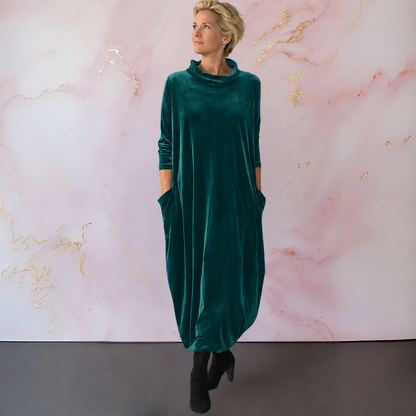 Elena | Velvet Maxi Dress