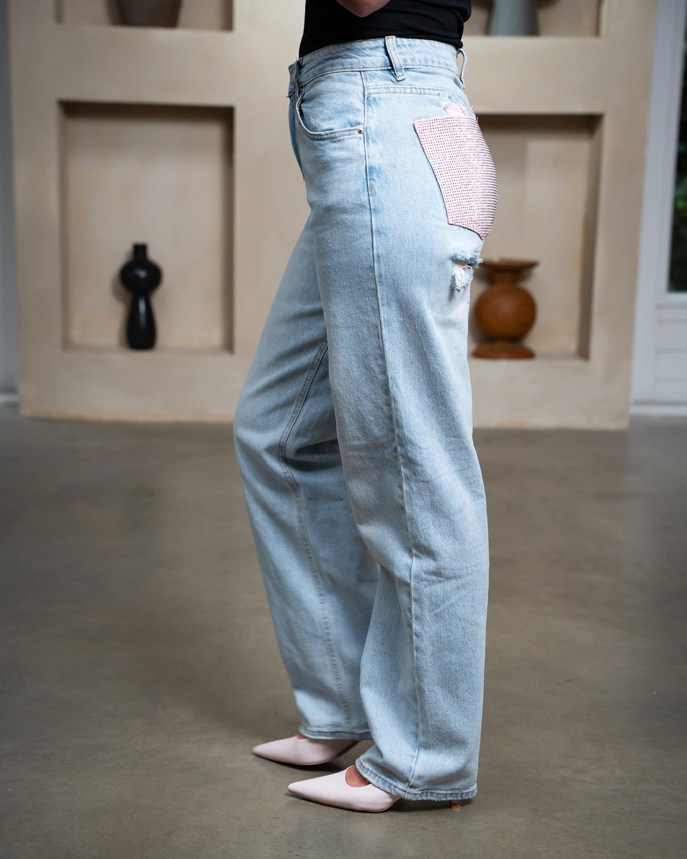 Rose Diamond Jeans