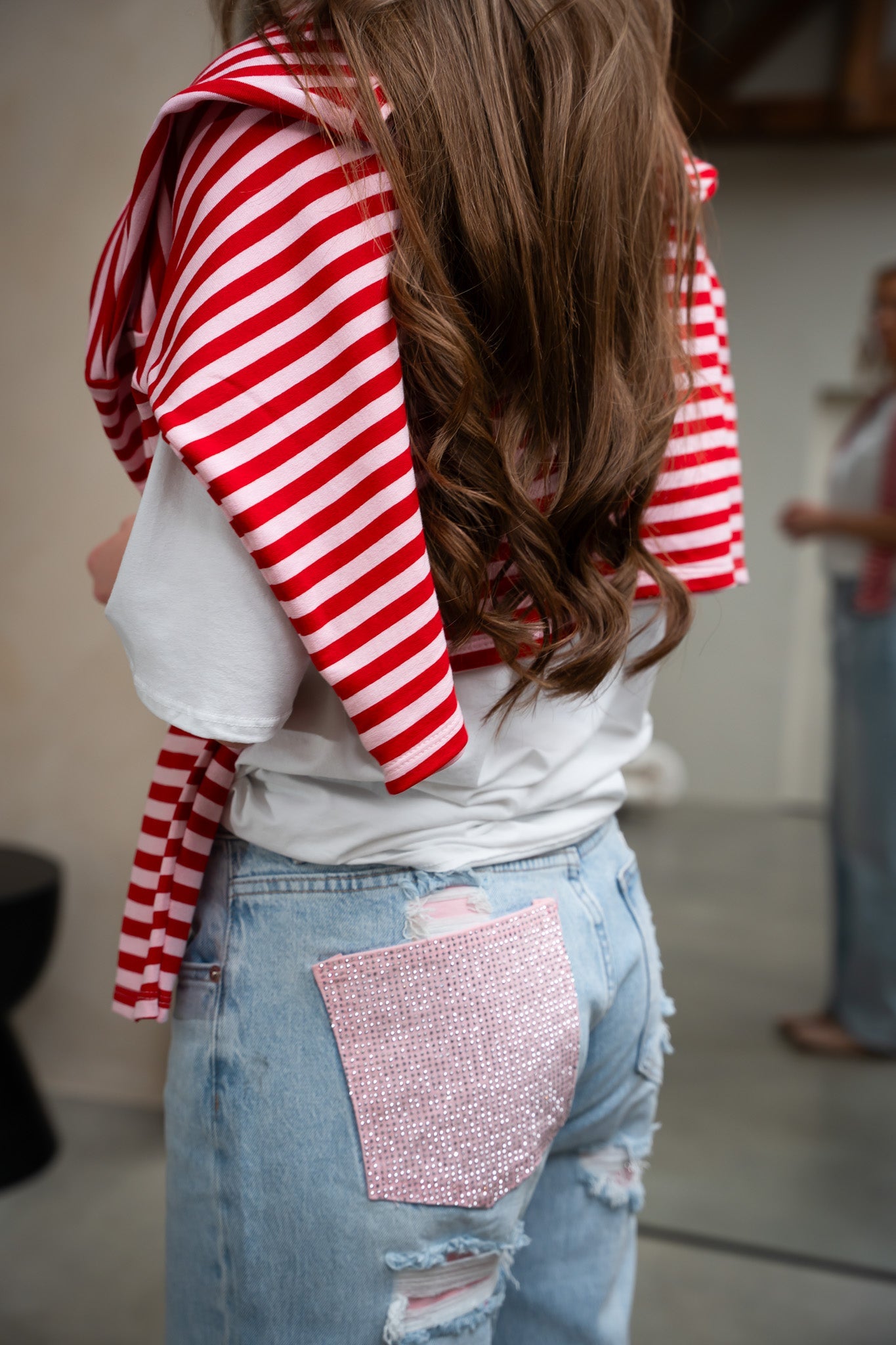 Rose Diamond Jeans