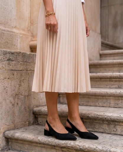 Claudia Black Block Heel