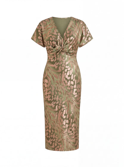 Giulia – Robe midi fluide et élégante
