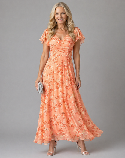Victoire | Robe glamour flatteuse pour le ventre