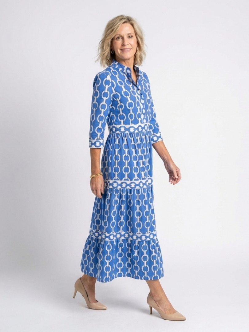 Clara – Robe midi fluide