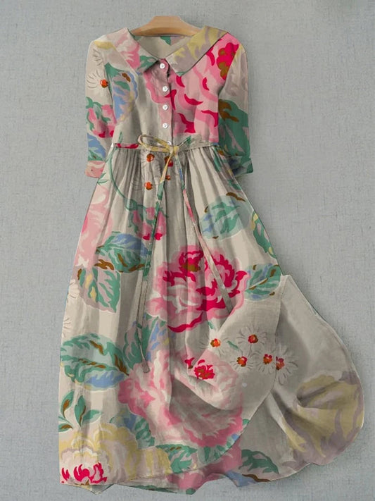 Mirelle – Robe printemps évasée